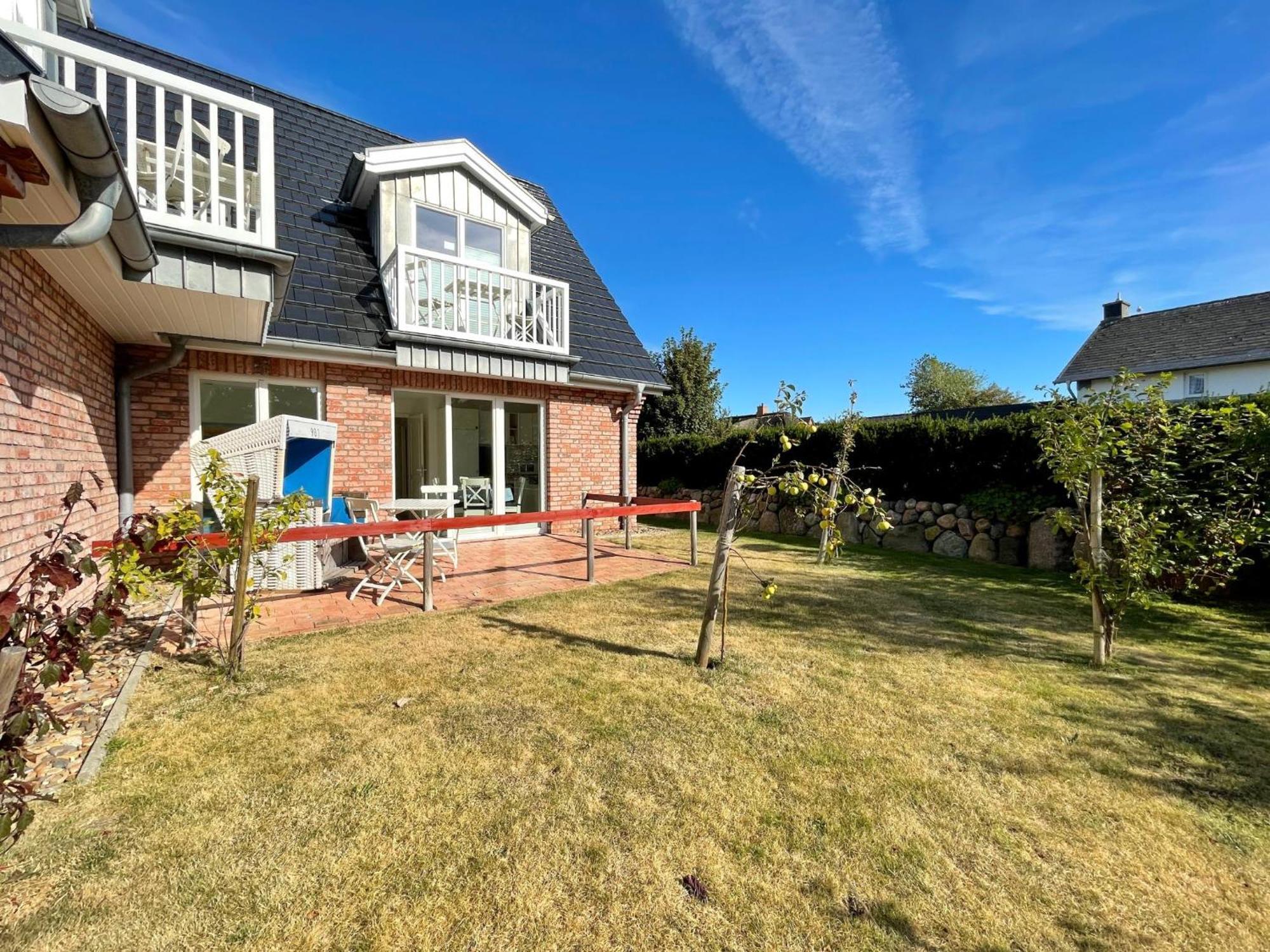 Ferienwohnung Haus Dünenrose App 1 mit Terrasse Westerland Exterior foto