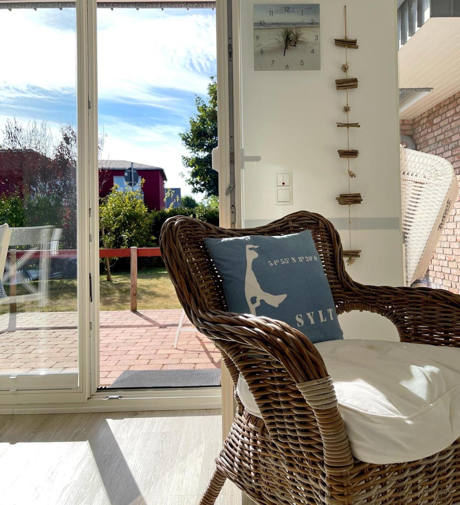 Ferienwohnung Haus Dünenrose App 1 mit Terrasse Westerland Exterior foto