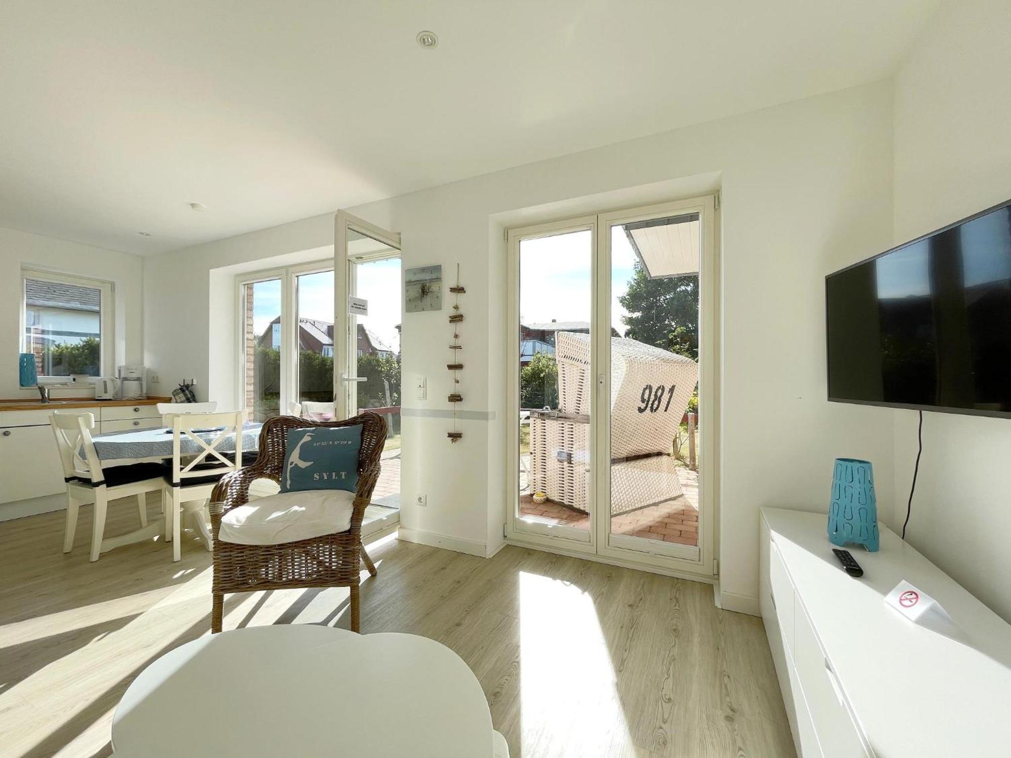 Ferienwohnung Haus Dünenrose App 1 mit Terrasse Westerland Exterior foto